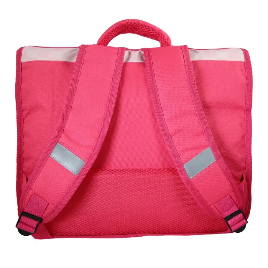Cartable Princesses - 2 compartiments - Rose - Bagtrotter