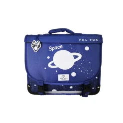 Cartable réversible 38 cm Cosmo - 2 compartiments - Marine - Pol Fox