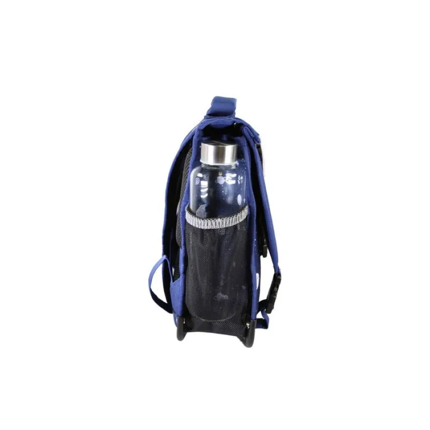 Cartable réversible 38 cm Cosmo - 2 compartiments - Marine - Pol Fox