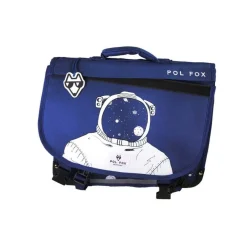 Cartable réversible 35 cm Cosmo - 1 compartiment - Marine - Pol Fox