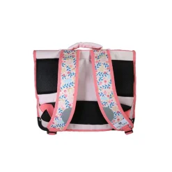 Cartable réversible 38 cm Happy Blush - 2 compartiments - Rose - Pol Fox