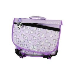 Cartable réversible 35 cm Hello - 1 compartiment - Violet - Pol Fox
