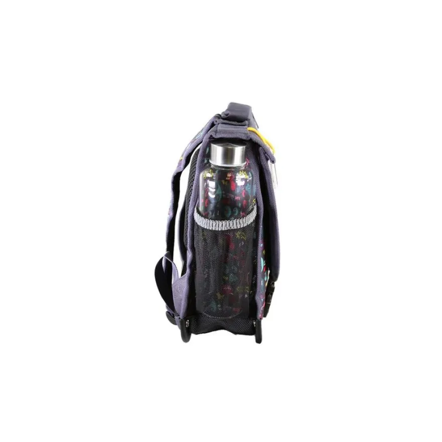 Cartable réversible 38 cm Rider - 2 compartiments - Vert - Pol Fox
