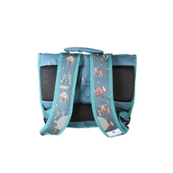 Cartable réversible 38 cm Robot - 2 compartiments - Marine - Pol Fox