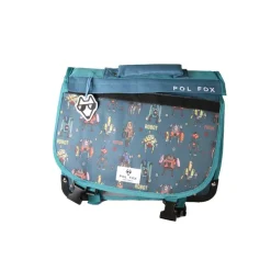 Cartable réversible 35 cm Robot - 1 compartiment - Marine - Pol Fox