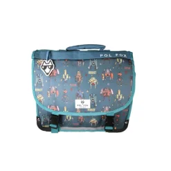 Cartable réversible 35 cm Robot - 1 compartiment - Marine - Pol Fox