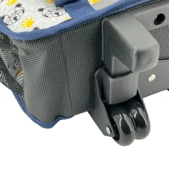 Cartable réversible à roulettes Bear 38 cm - 2 compartiments - ourson - Pol Fox