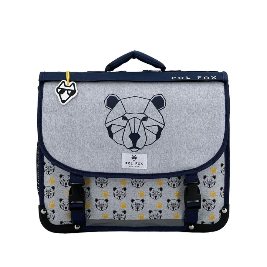 Cartable réversible Bear 35 cm - 1 compartiment - ourson - Pol Fox