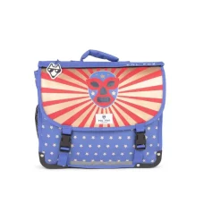 Cartable réversible Catch - 41 cm - 2 compartiments - bleu - Pol Fox
