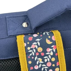 Cartable réversible Happy Blue 38 cm - 2 compartiments - liberty - Pol Fox