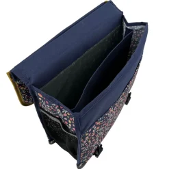 Cartable réversible Happy Blue 41 cm - 2 compartiments - liberty - Pol Fox