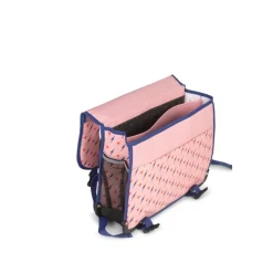 Cartable réversible Heart - 38 cm - 2 compartiments - rose - Pol Fox