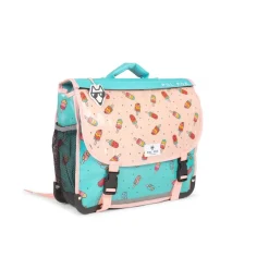 Cartable réversible Ice Pop - 38 cm - 2 compartiments - bleu - Pol Fox