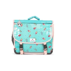 Cartable réversible Ice Pop - 38 cm - 2 compartiments - bleu - Pol Fox