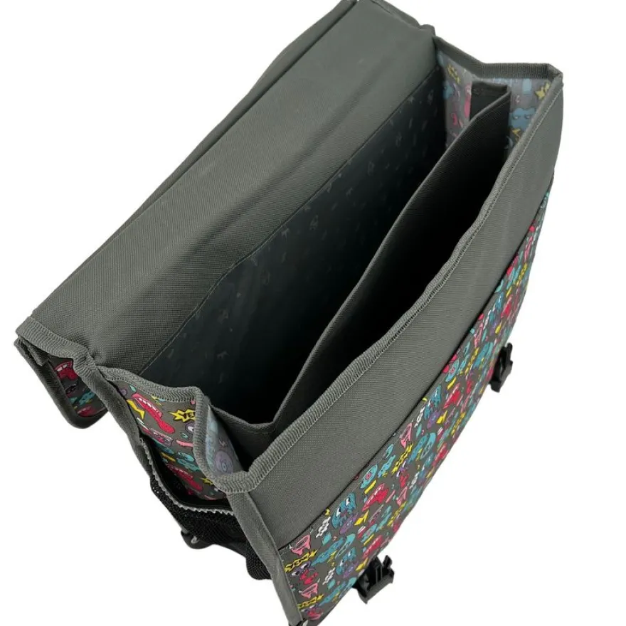 Cartable réversible Ride 41 cm - 2 compartiments - vélo - Pol Fox
