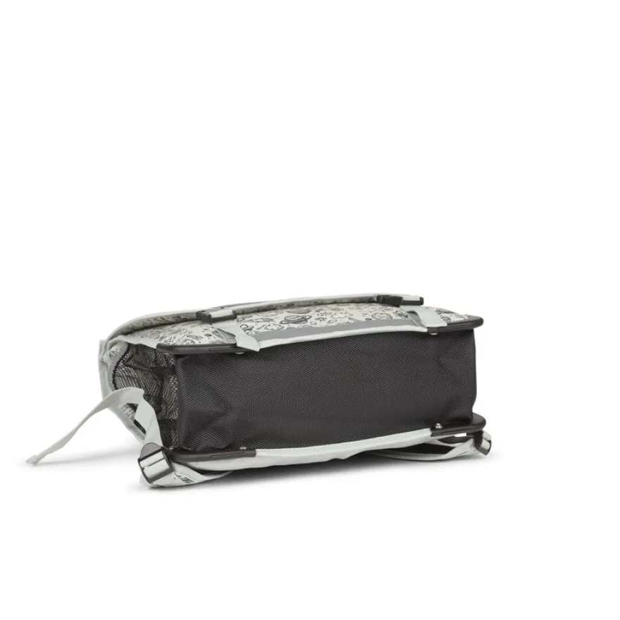 Cartable réversible Rocket - 38 cm - 2 compartiments - gris - Pol Fox