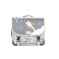 Cartable réversible Rocket - 38 cm - 2 compartiments - gris - Pol Fox