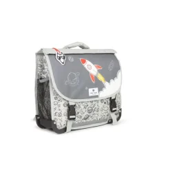 Cartable réversible Rocket - 38 cm - 2 compartiments - gris - Pol Fox