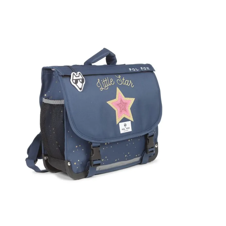 Cartable réversible Star Blue - 38 cm - 2 compartiments - bleu - Pol Fox