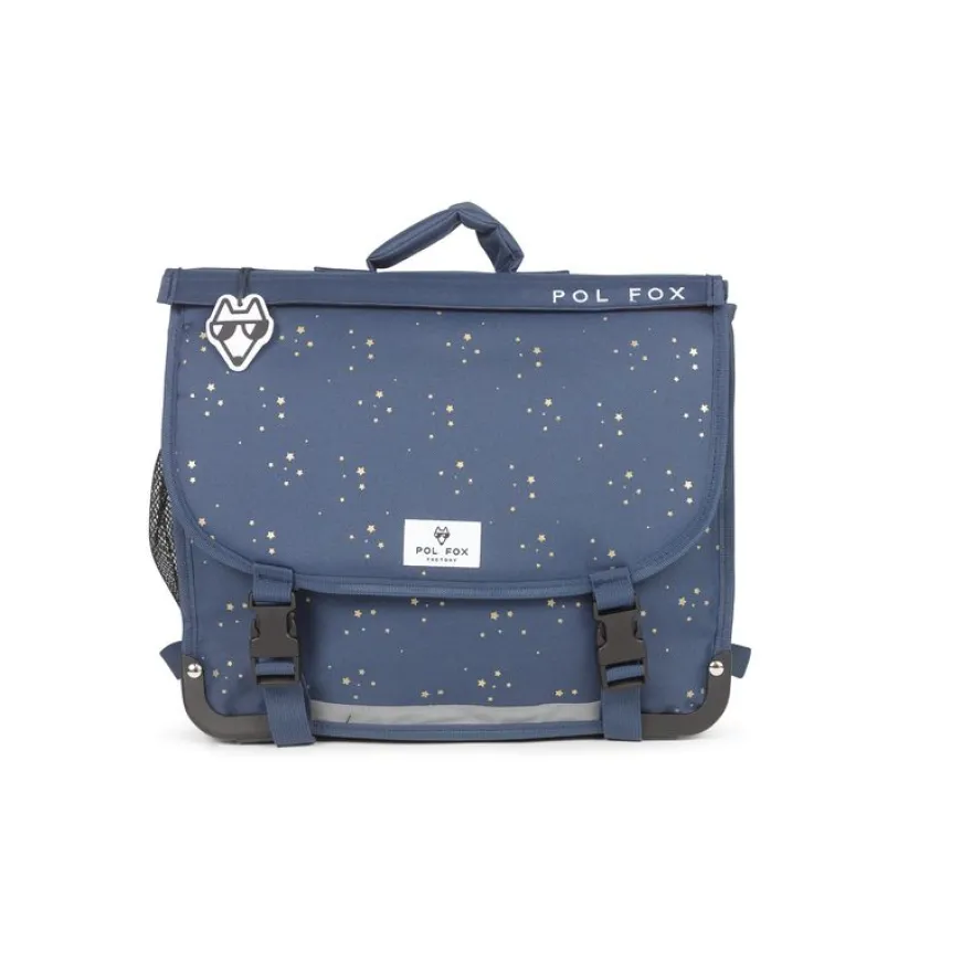 Cartable réversible Star Blue - 41 cm - 2 compartiments - bleu - Pol Fox