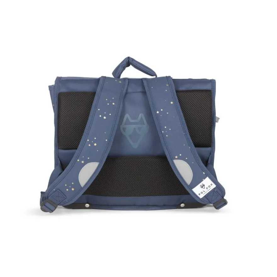 Cartable réversible Star Blue - 41 cm - 2 compartiments - bleu - Pol Fox