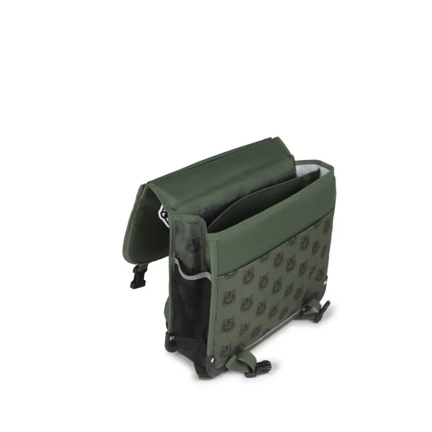 Cartable réversible Tiger - 38 cm - 2 compartiments - vert - Pol Fox