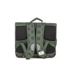 Cartable réversible Tiger - 38 cm - 2 compartiments - vert - Pol Fox