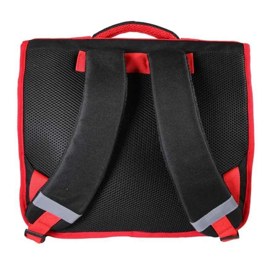 Cartable Spiderman - 38 cm - 2 compartiments - Noir - Bagtrotter