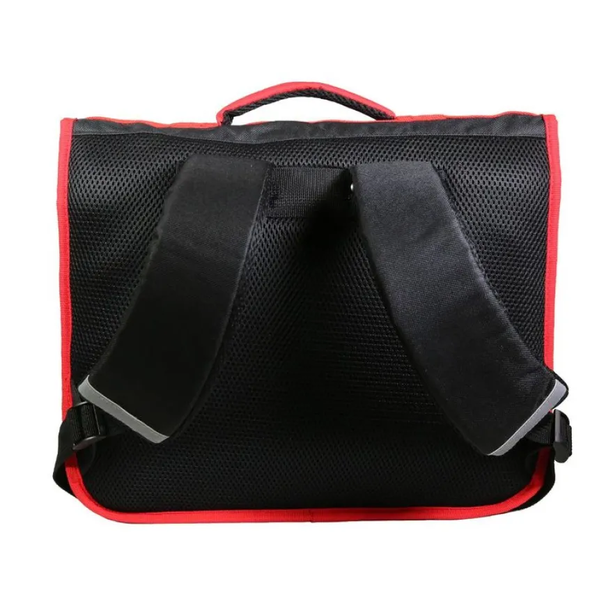 Cartable Spiderman 38 cm - 2 compartiments - noir - Bagtrotter