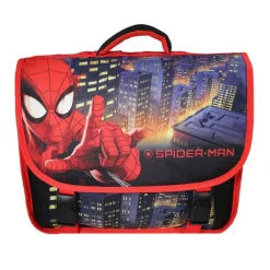 Cartable Spiderman - 38cm - 2 compartiments - noir - Bagtrotter
