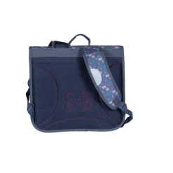 Cartable Stalla Bianca Western - 2 compartiments - bleu marine - Kid'Abord
