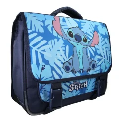 Cartable Stitch - 38 cm - 2 compartiments - Bleu - Bagtrotter