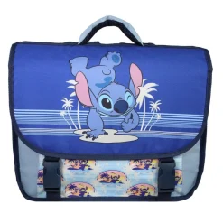 Cartable Stitch - 38cm - 2 compartiments - bleu - Bagtrotter
