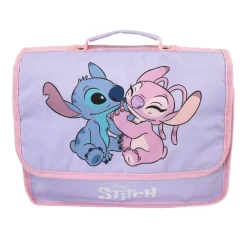 Cartable Stitch - 32cm - 1 compartiment - violet - Bagtrotter