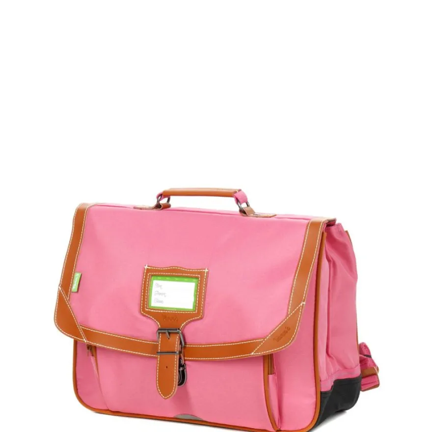 Cartable Tann's 38 cm - 2 compartiments - Portofino rose