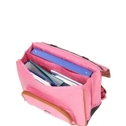 Cartable Tann's 38 cm - 2 compartiments - Portofino rose