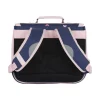 Cartable Tann's Suzie 38 cm - 1 compartiment - bleu / rose