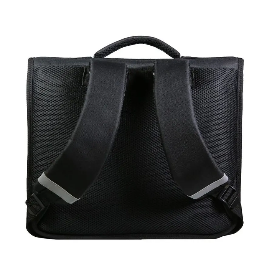 Cartable Tortues Ninja 38 cm - 2 compartiments - noir - Bagtrotter