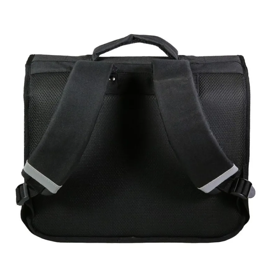 Cartable Transformers - 38 cm - 2 compartiments - noir - Bagtrotter