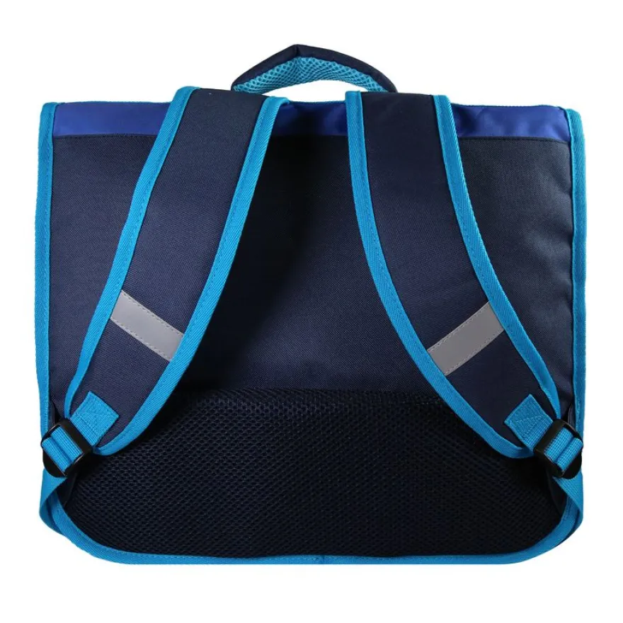 Cartable Vaiana - 38cm - 2 compartiments - bleu - Bagtrotter
