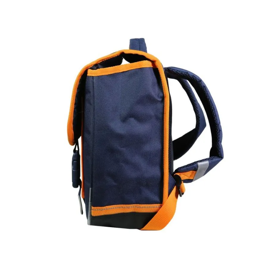 Cartable Vorax Dinosaure 38 cm - 2 compartiments - bleu - Bagtrotter