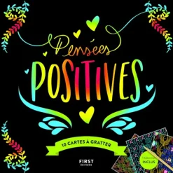 Cartes à gratter - Pensées positives
