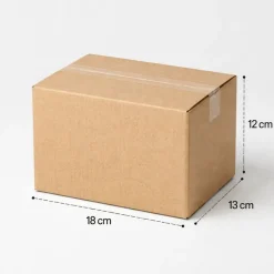 Carton caisse américaine - 18 cm x 13 cm x 12 - Logisitpack
