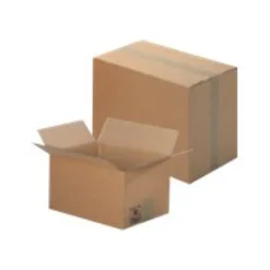 Carton caisse américaine - 31 cm x 22 cm x 25 cm - Double cannelure - Logistipack