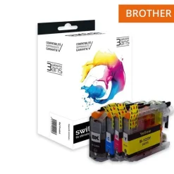 Cartouche compatible Brother LC123 - pack de 4 - noir, jaune, cyan, magenta - Switch