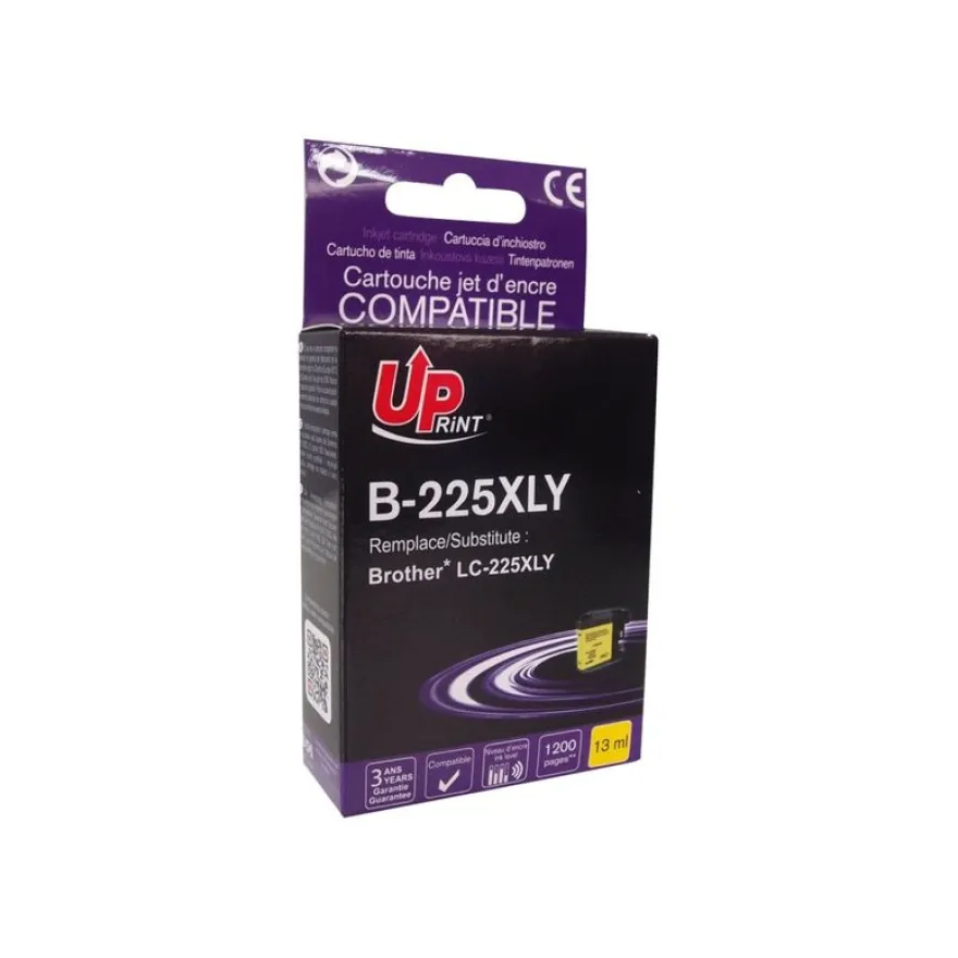 Cartouche compatible Brother LC225XL - magenta - Uprint