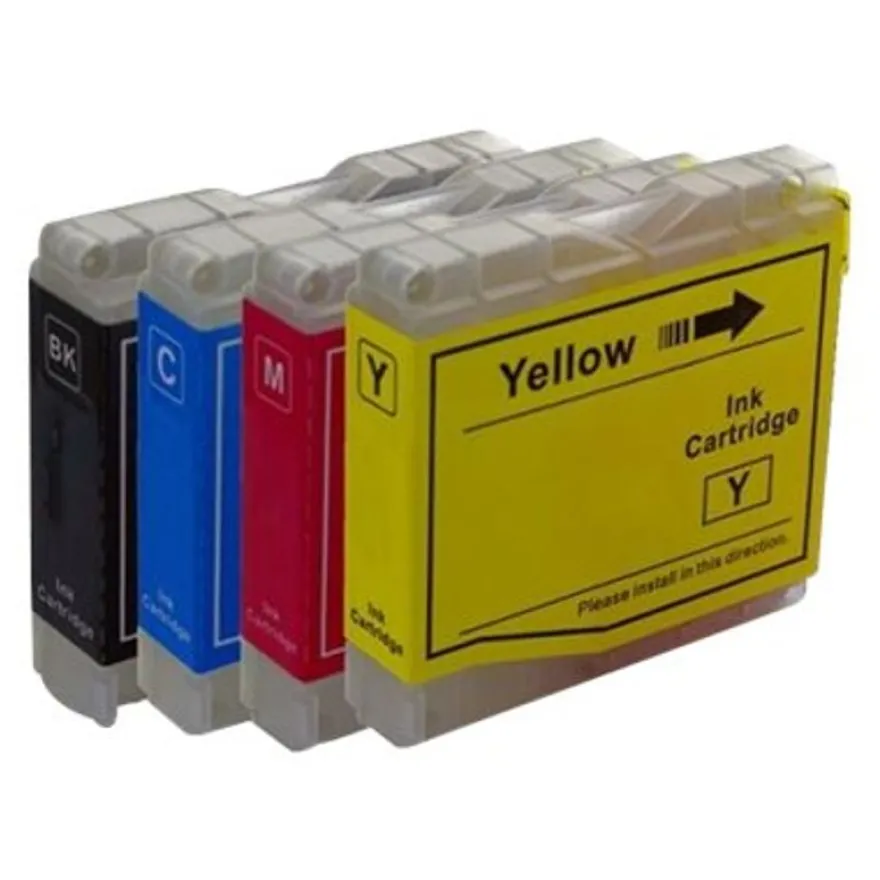 Cartouche compatible Brother LC985 - pack de 4 - noir, jaune, cyan, magenta - Switch