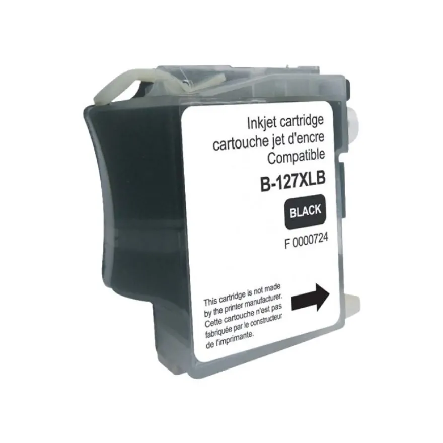 Cartouche compatible Brother LC127XL - noir - Uprint