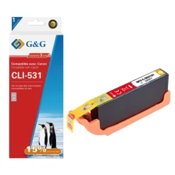 Cartouche compatible Canon CLI-531 - gris - G&G