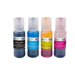 Cartouche compatible Epson EcoTank 104 - pack de 4 - noir, jaune, cyan, magenta - G&G 104 - noir, cyan, magenta, jaune - G&G